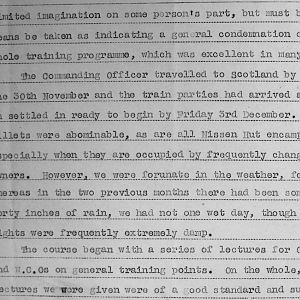 December War Diary, 3rd Battalion Irish Guards, 1943