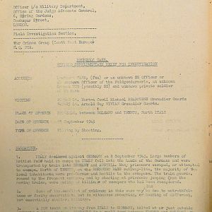 Murders of Brabourne & Vivian